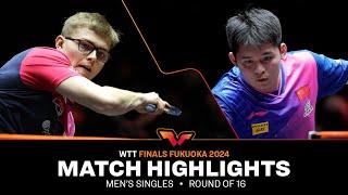 Alexis Lebrun vs Lin Shidong | MS R16 | WTT Finals Fukuoka 2024