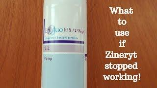 What to use if Zineryt failed?