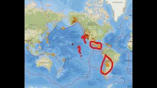 Saturday Night Earthquake update. Eq Activity working its way towards California. 9/21/2024