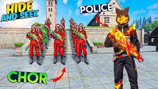 Hide And Seek With New Booyah Pass | Chor-Police In Shipyard | Collection Versus | Garena Free Fire