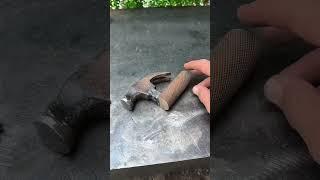creative work creating crafts from broken hammers and tools #shorts #skills #walding #art