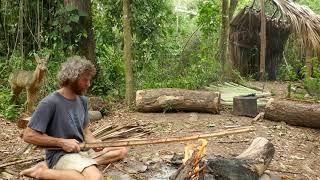 Making a bamboo bow, Tropical survival skills