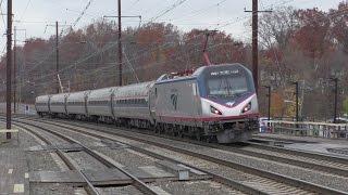 Amtrak & NJ Transit HD 60fps: Black Friday NEC Trains @ Princeton Junction, Metropark, & Elizabeth