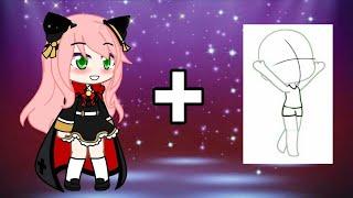 Anya Pose | Gacha Meme #spyxfamily #anya #viralvideo #gachalife