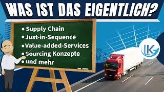 Die wichtigsten Begriffe der Logistik - einfach erklärt!