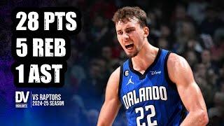 Franz Wagner vs Raptors 28 pts 5 reb 1 ast | Mar 04, 2025 | Regular Season