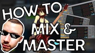 How To MIX and MASTER For BASS Music/DUBSTEP (Loud, FAT, Clean)