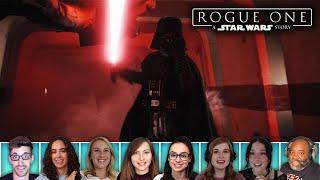 Reactors Reactions to the DARTH VADER HALLWAY SCENE | Rogue One: A Star Wars Story (2016)