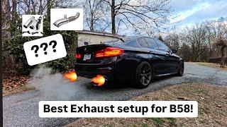 Best Exhaust Setup For Bmw 540 ! // Bmw 540 vs Bmw M240