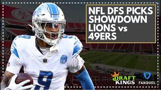 NFL DFS Picks, Monday Night Showdown Week 17, Lions vs 49ers: FanDuel & DraftKings Lineup Advice