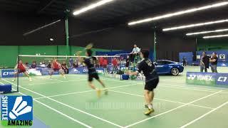 Turn on your sound | Takuro Hoki/ Yugo Kobayashi vs Adrian Liu/ Derrick Ng | Shuttle Amazing