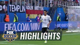 Lars Stindl puts Germany in front against Chile | 2017 FIFA Confederations Cup Highlights