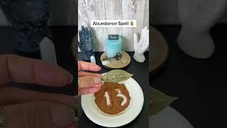 Abundance Spell for Friday the 13th