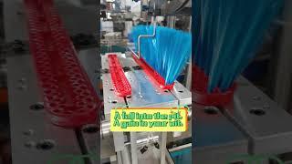 A Typical Broom Tufting Machine  #brushmakingmachine #broommaking