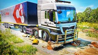 Truck vs Stones | BeamNG.drive