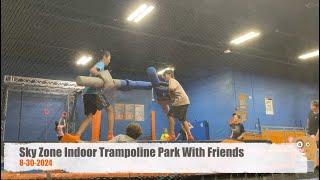 Sky Zone Indoor Trampoline Park With Friends