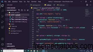 How to Upload Multiple Files in Multiple Form Fields in Node.js and Express Using Multer Library