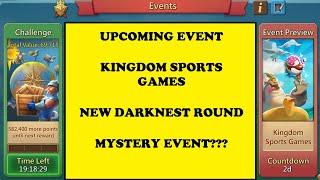 Lords Mobile - KINGDOM SPORTS GAMES -  Huge upcoming two week event  -  MYSTERY EVENT!