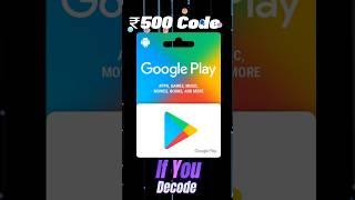 ₹500 Redeem Code ️️ Dare  #technosubh #redeemcode