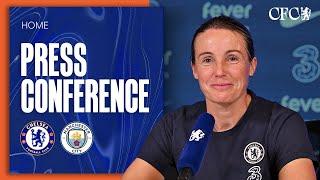 BOMPASTOR Press Conference | Chelsea Women vs Man City Women | Pre-match | 15/11/24 | Chelsea FC