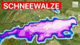 Bis zu 1,80 Meter Neuschnee in den Alpen