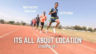 Ethiopian Elite Running E1: Tadese Worku, Yomif Kejelcha Track Workout