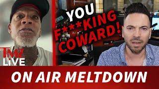 TMZ Live MELTDOWN: On Air Brawl Explodes | TMZ Live Clip