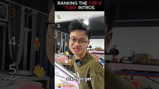 Ranking The Top 6 Tony Intros!