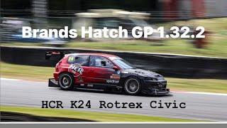 Brands Hatch GP CTCRC Thunder Saloons Lap Record- 1:32.2 HCR Civic