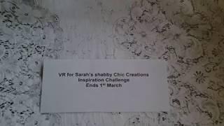 VR for Sarah's Shabby Chic creations