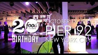 Mirrorball - Food Network 20th Birthday Gala - Experiential Event