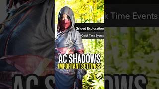 5 Important Settings To Know About In Assassin's Creed Shadows...