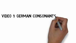 German Pronunciation Video 1: The German Consonants and the IPA