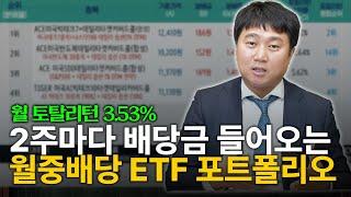 배당금이 2주에 한 번, 커버드콜 ETF 월중배당편! 12월 수익률부터 옵션 비중까지 알아보았습니다 [김범곤의 연금수업]