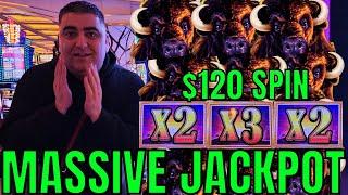 One of My Biggest Jackpots on Buffalo Gold Slot!