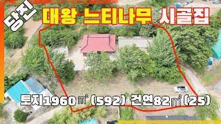 [물건번호3076]당진시 대호지면 " 대왕 느티나무 시골집" 매매 합니다,  천년을 호령한 엄청 큰 느티나무가 시원한 그늘과 바람을 선물하는 당진 농가주택 입니다,  주택옆 카페