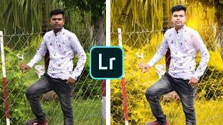 Lightroom Yellow Effect Photo Editing || lightroom photo editing || How To Change Bc In lightroom ||