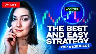  LIVE TRADING  Binary Options Trading Strategy For Beginners with Evelyn Apple