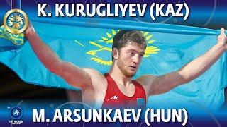 Kamil Kurugliyev (KAZ) vs Musza Arsunkaev (HUN) - Final // U17 World Championships