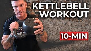 10-MINUTE KETTLEBELL STRENGTH WORKOUT (FULL BODY)