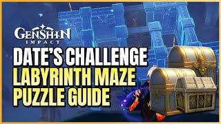 Date's Challenge World Quest Guide | Solve Labyrinth Maze & Puzzle Solution, Get 2 Luxurious Chests