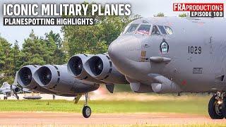 Planespotting HIGHLIGHTS: ICONIC Military Planes