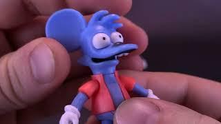 Jakks Pacific The Simpsons Itchy and Scratchy 2.5" Figures | @TheReviewSpot