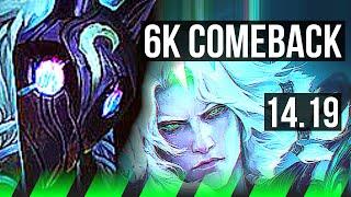 KINDRED vs VIEGO (JGL) | 6k comeback | EUW Master | 14.19