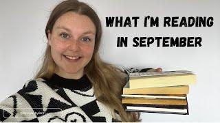 What I will be reading in September! My TBR