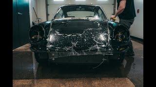 Fully Restored 1971 Porsche 911s | Front end PPF (clearbra) Install |