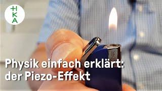 Was ist der PIEZO-EFFEKT? | Physik einfach erklärt | Elektro- und Informationstechnik | Karlsruhe