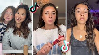 Makeup Tutorial Tiktok Compilation - GRWM  ( Get Ready With Me ) ️(Skincare, Makeup, Outfits) 1041