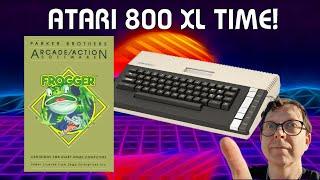 #216 Atari 800XL Time! #01...Frogger: Welcome to another Premiere on my channel!