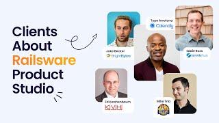 Calendly, BrightBytes, TennisHub, BackOps about Railsware Product Studio